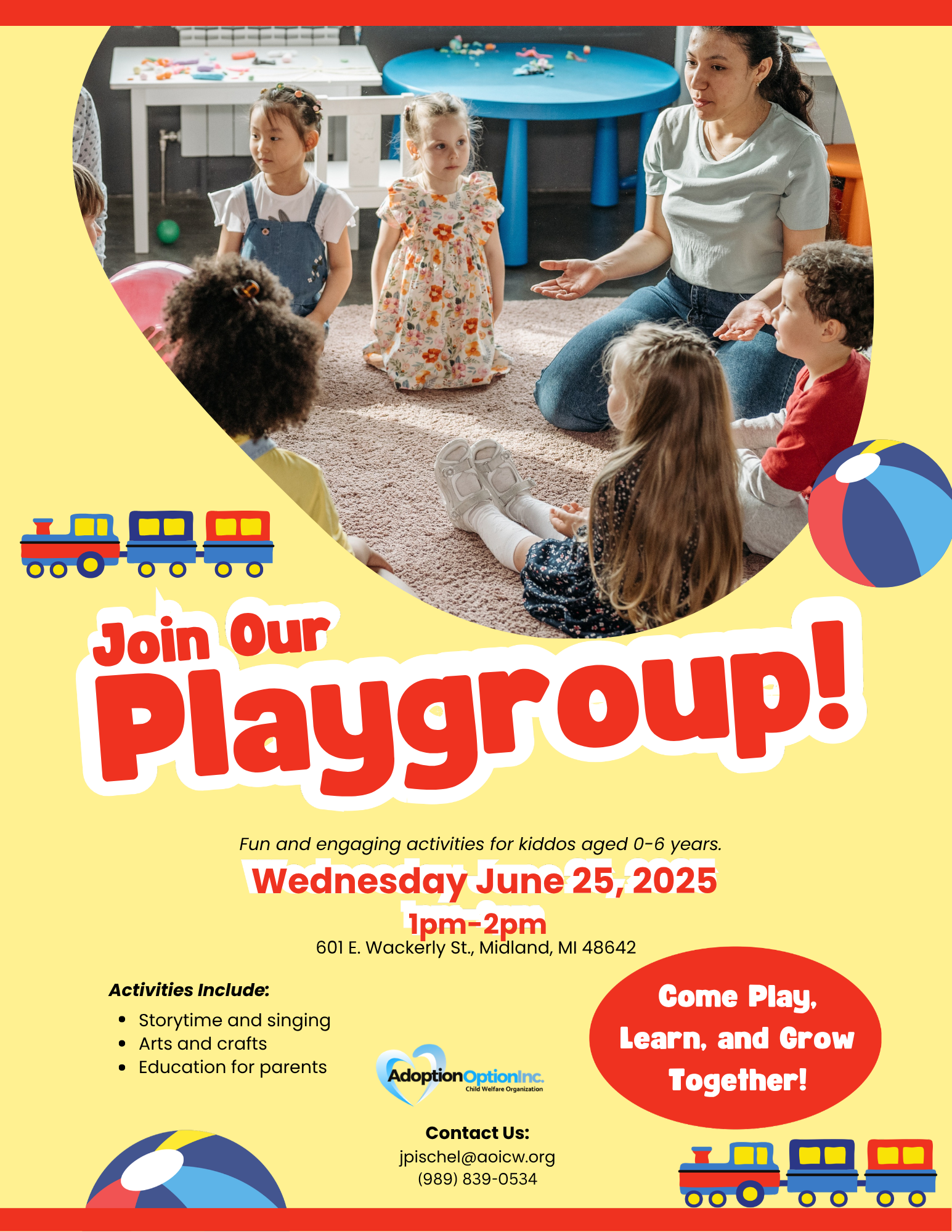 Playgroup PREP June Flyer for Social Media